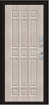 Дверь Браво Любо Мини/BChrome Антик Медный/Cappuccino Melinga h-190 DIS007402 фото
