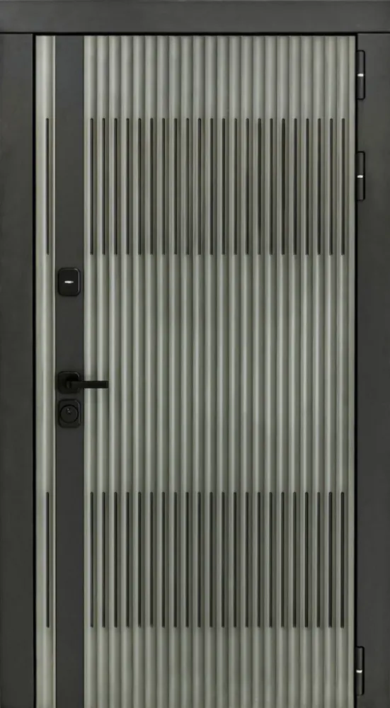 Дверь ДвериПРО Элфи ФЛ-185 (10мм, ПВХ Ясень белый) DPRO226074