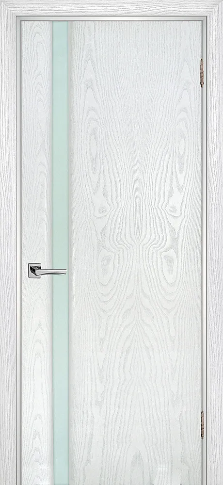 Фото Межкомнатная дверь Страто 01 Ясень  айсберг