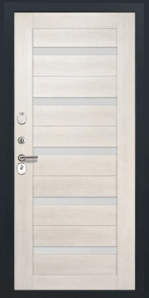 Товар Дверь ДвериПРО Д-68 СБ-1 (ст. белое, 16мм, Беленый дуб) DPRO222603