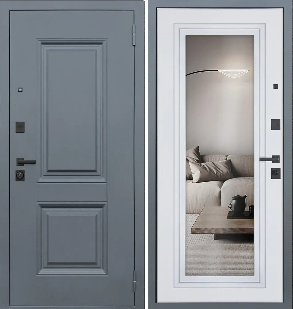 Дверь Интер с зеркалом DIS006678