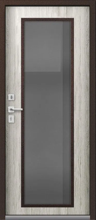 Товар Дверь Термо-11 Шоколадный муар - полярный дуб DIS007477