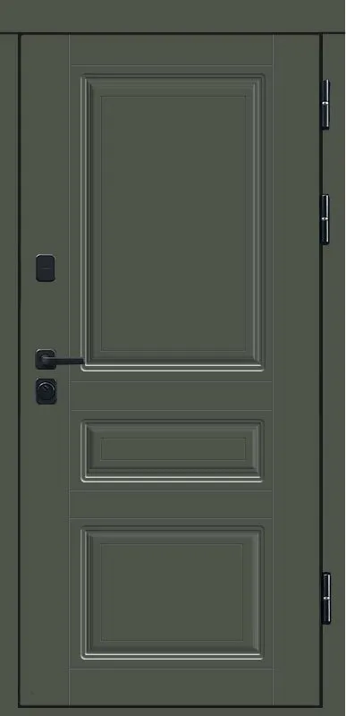 Товар Дверь Термо-Доор Орегон грин(черная фурнитура) (квартира) DIS007542